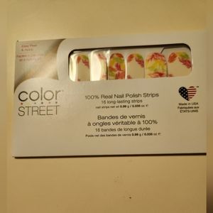 Color street nail polish strips